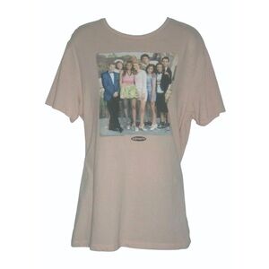 Clueless Tee Shirt Light Pink Retro 90's Kawaii Nostalgic Pop Culture y2k Grunge